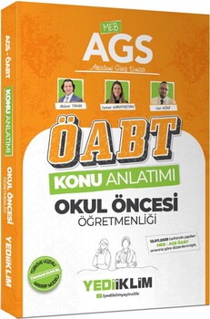 Yediiklim 2026 MEB AGS ÖABT Okul Öncesi Öğretmenliği Konu Anlatımı