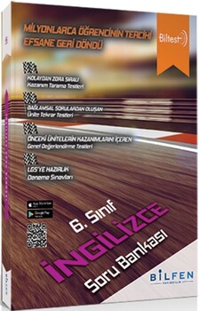  Bilfen Yayıncılık 6. Sınıf İngilizce Biltest Soru Bankası