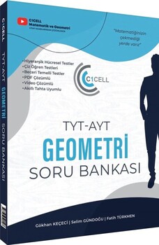  C1cell Yayınları TYT AYT Geometri Soru Bankası