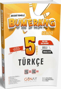 Günay Yayınları 5. Sınıf Türkçe Etkinlikli Bumerang Serisi