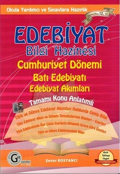  Gür Yayınları Edebiyat Bilgi Hazinesi Cumhuriyet Dönemi Batı Edebiyatı Edebiyat Akımları