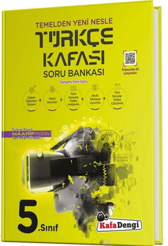  Kafa Dengi Yayınları 5. Sınıf Türkçe Kafası Soru Bankası