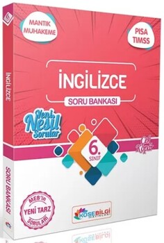  KöşeBilgi Yayınları 6. Sınıf İngilizce Soru Bankası
