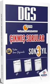  Kurul Yayıncılık DGS Son 3 Yıl Çıkmış Sorular ve Video Çözümleri