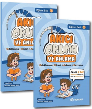 Odak Net Yayınları Akıcı Okuma ve Anlama Eğitim Seti 1 - 2