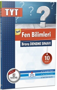  Özdebir Yayınları TYT Fen Bilimleri Branş 10 lu Deneme Sınavı