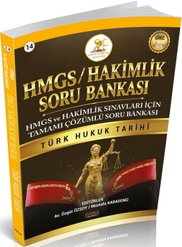  Savaş Yayınları 2026 HMGS Hakimlik Türk Hukuk Tarihi Soru Bankası
