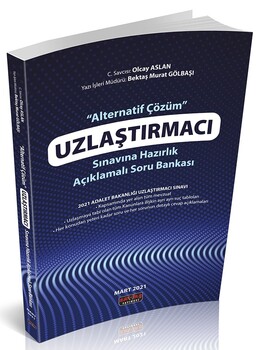  Savaş Yayınları Uzlaştırmacı Sınavına Hazırlık Açıklamalı Soru Bankası