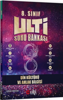  Ulti Yayınları 8. Sınıf LGS Din Kültürü ve Ahlak Bilgisi  Soru Bankası