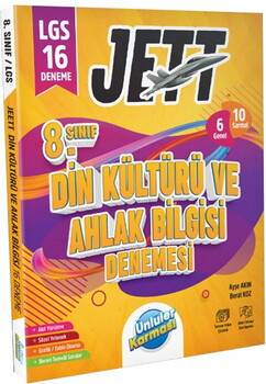  Ünlüler Karması 8. Sınıf Din Kültürü ve Ahlak Bilgisi JETT 16 Deneme