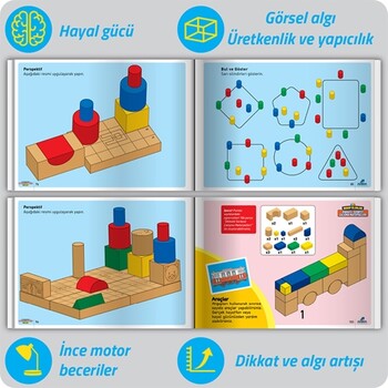  Adeda Yayıncılık Dikkati Güçlendirme Seti Plus 3 Yaş