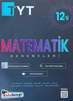  Kafa Dengi Yayınları TYT Matematik 12 li Branş Denemesi