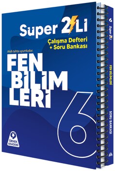  Örnek Akademi 6. Sınıf Süper İkili Fen Bilimleri Seti