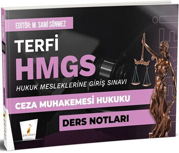  Pelikan Yayınları TERFİ HMGS Ceza Muhakemesi Hukuku Ders Notları