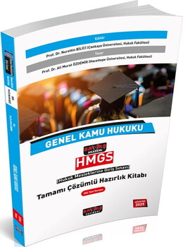 Savaş Yayınları HMGS Genel Kamu Hukuku Tamamı Çözümlü Hazırlık Kitabı