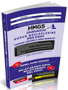  Savaş Yayınları HMGS Kampı Genel Kamu Hukuku Milletlerarası Hukuk Soru Bankası