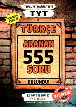  Sistematik Yayınları TYT Türkçe 555 Aranan Soru