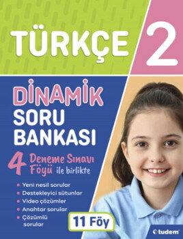  Tudem Yayınları 2. Sınıf Türkçe Dinamik Soru Bankası