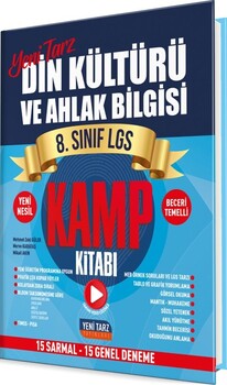  Yeni Tarz 8. Sınıf LGS Din Kültürü ve Ahlak Bilgisi Kamp Kitabı