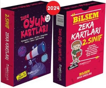 Zeki Çocuk 2. Sınıf Bilsem Zeka Kartları