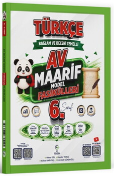 Av Yayınları 6. Sınıf Türkçe Maarif Model Fasikülleri