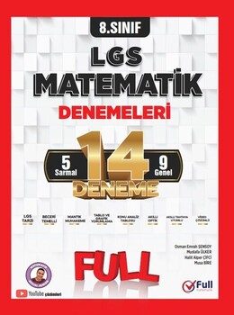  Full Matematik 8. Sınıf LGS Matematik 14 lü Branş Denemeleri