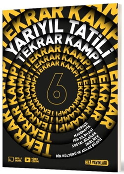 Hız Yayınları 6. Sınıf Yarıyıl Tatili Tekrar Kampı