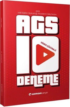  Uzman Kariyer MEB AGS 10 Deneme Çözümlü