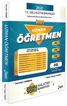  Yetki Yayınları Uzman Öğretmenlik Konu Anlatımı Soru Bankası