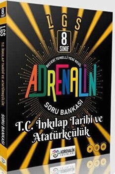  Adrenalin Yayınları 8. Sınıf LGS T.C. İnkılap Tarihi ve Atatürkçülük Soru Bankası 
