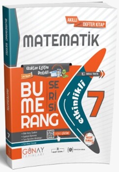  Günay Yayınları 7. Sınıf Matematik Bumerang Soru Bankası