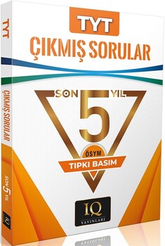  IQ Yayınları TYT Çıkmış Sorular Son 5 Yıl ÖSYM Tıpkı Basım