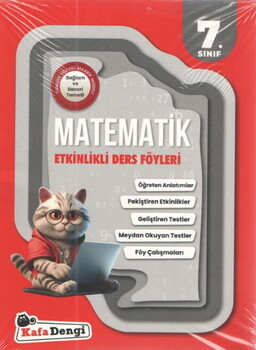 Kafa Dengi Yayınları 7. Sınıf Matematik Etkinlikli Ders Föyleri