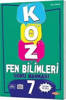  Kurmay ELT 7. Sınıf Fen Bilimleri KOZ Soru Bankası