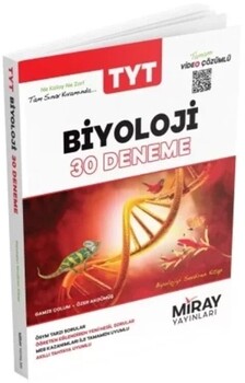  Miray Yayınları TYT Biyoloji 30 Deneme Video Çözümlü