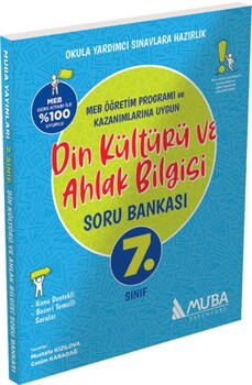  Muba Yayınları 7. Sınıf Din Kültürü ve Ahlak Bilgisi Soru Bankası
