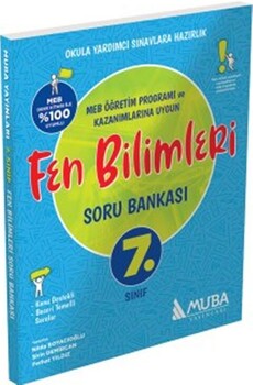  Muba Yayınları 7. Sınıf Fen Bilimleri Soru Bankası