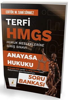  Pelikan Yayınları Terfi HMGS Anayasa Hukuku Soru Bankası