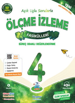 Üçgen Yayıncılık 4. Sınıf Açık Uçlu Sorularla Ölçme ve İzleme Fasikülleri