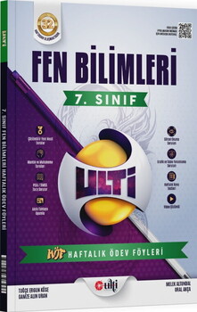  Ulti Yayınları 7. Sınıf Fen Bilimleri Haftalık Ödev Föyleri