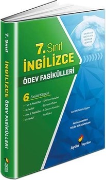  Aydın Yayınları 7. Sınıf İngilizce Ödev Fasikülleri