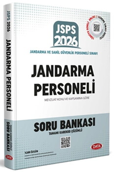  Data Yayınları 2026 JSPS Jandarma Personeli Soru Bankası