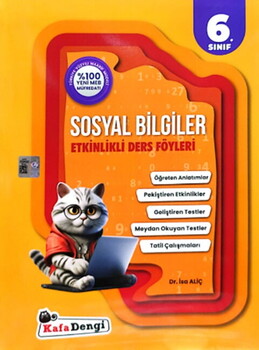  Kafa Dengi Yayınları 6. Sınıf Sosyal Bilgiler Etkinlikli Ders Föyleri