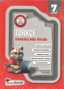 Kafa Dengi Yayınları 7. Sınıf Türkçe Etkinlikli Ders Föyleri