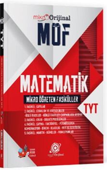  Orijinal Mikro TYT Matematik MÖF Mikro Öğreten Fasiküller Set