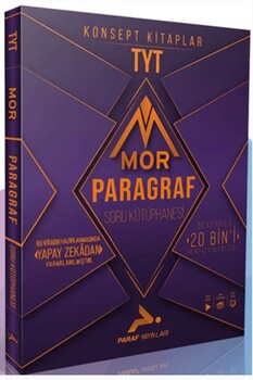  Paraf Yayınları TYT Paragraf Mor Soru Kütüphanesi