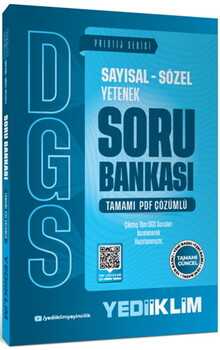  Yediiklim Yayınları 2027 DGS Prestij Serisi Sayısal Sözel Yetenek Tamamı PDF Çözümlü Soru Bankası