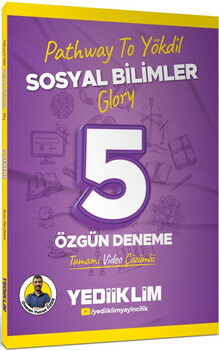  Yediiklim  Pathway To YÖKDİL Sosyal Bilimler Glory Tamamı Video Çözümlü 5 Özgün Deneme