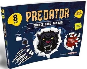  Dinamo Yayınları 8. Sınıf Predator Türkçe Soru Bankası