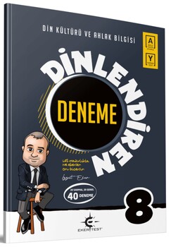  Eker Test 8. Sınıf LGS Din Kültürü ve Ahlak Bilgisi Dinlendiren Deneme